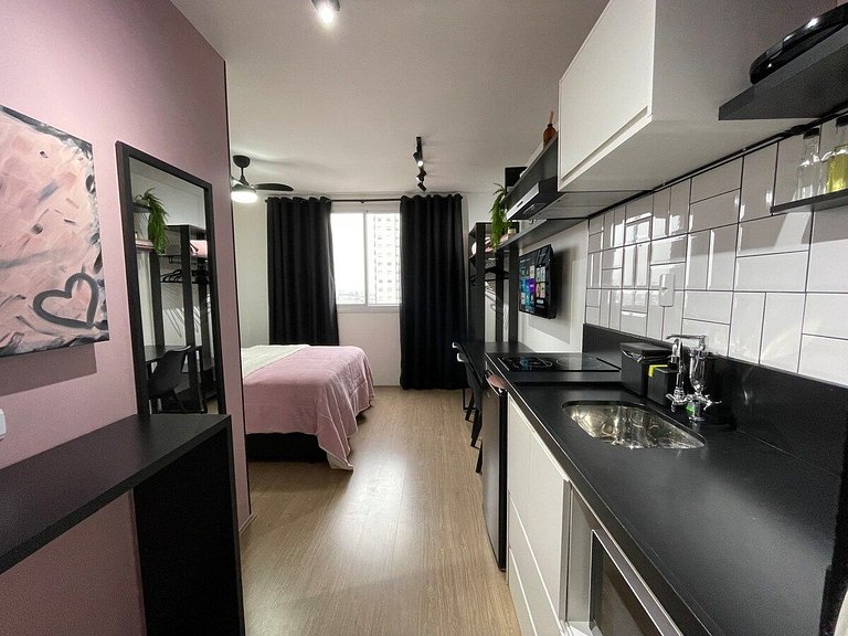 Loft Encantador a 200 m do metrô Brás