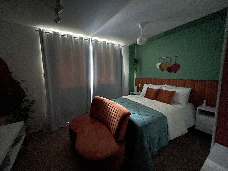 Loft delicioso estilo Boho no Brás