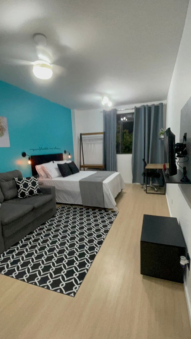 Lindo Studio reformado e moderno na Sta Ifigênia