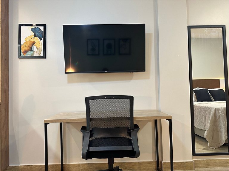 Studio moderno e reformado na Bela Vista