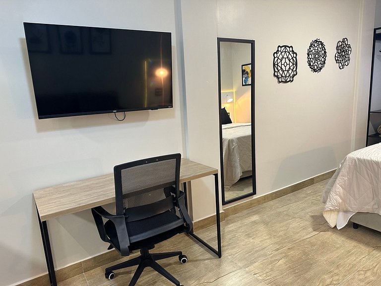Studio moderno e reformado na Bela Vista