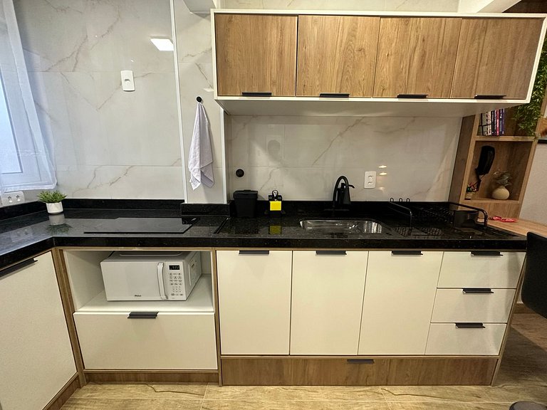 Studio moderno e reformado na Bela Vista