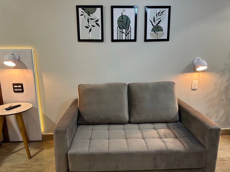 Studio moderno e reformado na Bela Vista