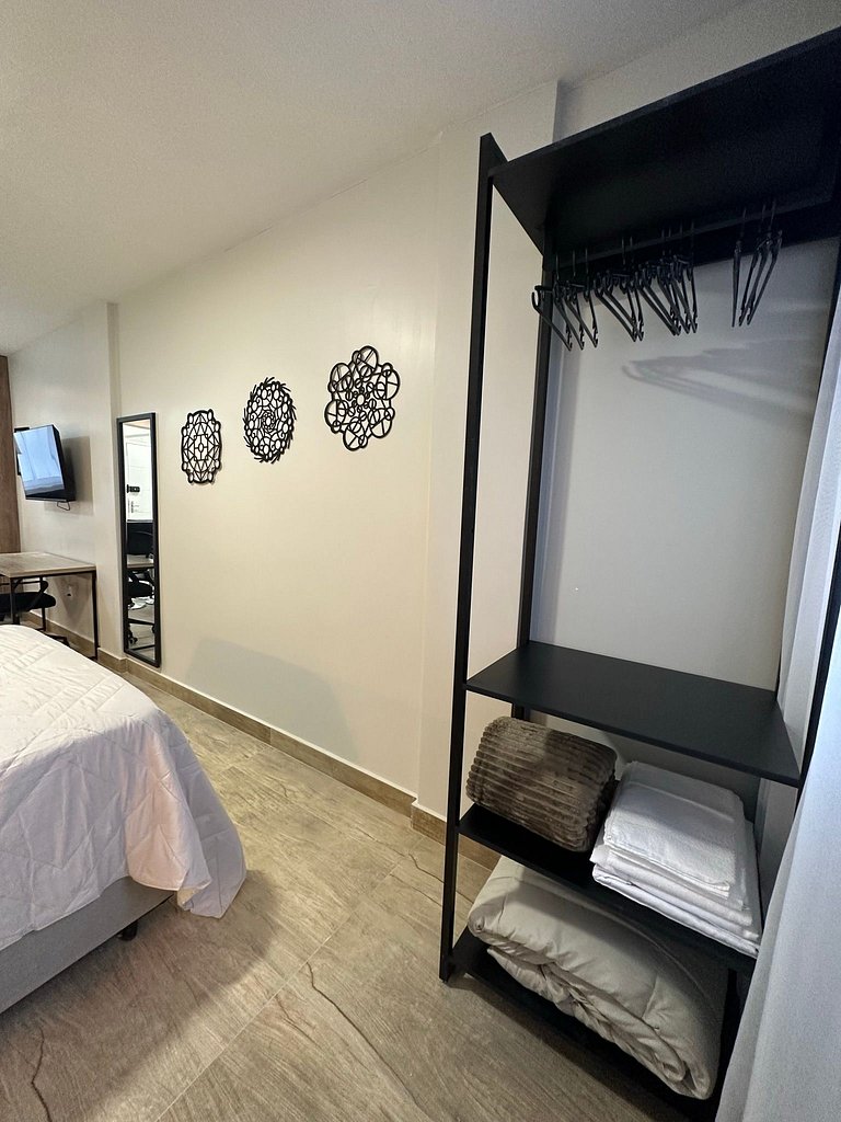 Studio moderno e reformado na Bela Vista